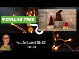 Dollar Tree Gnomes Diy Gnome Challenge Youtube Gnomes Diy Diy Gnomes Gnomes