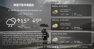 El Tiempo En Cornella De Llobregat Por Horas Meteored En 2021 Clima Pronostico Del Tiempo A Coruna