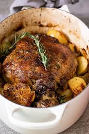 Slow Roasted Greek Lamb Simply Delicious Recipe Greek Recipes Greek Lamb Recipes Easter Dinner Recipes