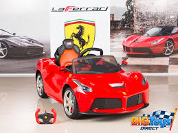 E fast 12v 700ma kids ride on car charger, ac adaptor for ferrari lamborghini mercedes bmw jeep hello kitty suv rc car children's electric ride on toys battery supply replacement 4.1 out of 5 stars 9 $16.98 $ 16. Ferrari 12v Laferrari Kids Electric Ride On Car With Remote Control Red