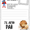 E para sua festa ou plano de aula sobre o dia dos pais para educação infantil ficar completo, você pode pegar essas diversas dicas de atividades que já mostramos em nosso site, assim além das músicas, você terá um conteúdo completão sobre o tema: 3