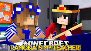 Minecraft Little Carly Ramona Is My New Teacher Youtube New Teachers Teacher History Teachers