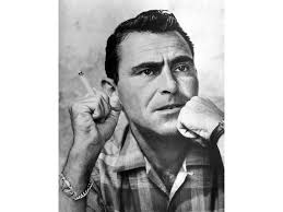 TIL that while serving together in WWII, Twilight Zone creator Rod  Serling's friend Melvin Levy ventured out to watch an aircraft drop off  food crates. Levy was joking about where the food