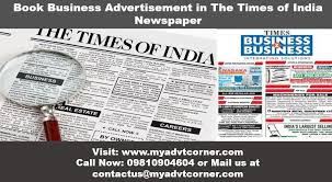 If You Book Thetimesofindia Business Classified Ads To Promote Your Offerings In 2020 Promote Your Business Times Of India Ad Rates