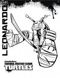 Teenage Mutant Ninja Turtles Coloring Pages Halaman Mewarnai Buku Mewarnai Ninja Turtle