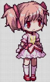 Idk If This Is A Character But Its Cute Xp Anime Pixel Art Pixel Art Pixel Art Grid