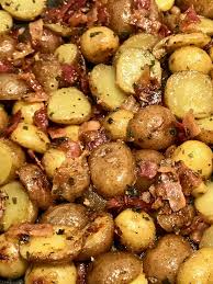 Patates Grelots A L Erable Et Au Bacon Bbq Appetizers Healthy Cooking Food