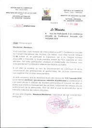 Si c'est nécessaire, vous pourrez également ajouter des pièces jointes à votre lettre à la mairie et consulter nos conseils. Ica International Council On Archives A Twitter Lisez La Lettre De Remerciements A Tous Les Participants Du Ministre Des Arts Et De La Culture Du Cameroun Icayaounde2018 Https T Co Rcazv4tkxp