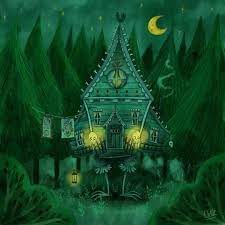 baba yaga house folktaleweek2018 by chloe dijon baba yaga baba yaga house witch house