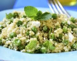 Recette De Salade De Quinoa Feta Et Petits Pois Recette Recette Salade Salade De Quinoa Recettes De Cuisine