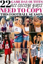 I Am So Obsessed With These College Game Day Outfit Ideas Literally The Cutest Game Day Outfit Ideas Football I Gameday Outfit Tailgate Outfit Gameday Dress