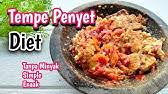 Tempe bisa diolah menjadi sajian yang lezat dan menggugah selera. Rasanya Seperti Di Warung Penyet Resep Tempe Tanpa Minyak 1 Tetespun Makanan Sehat Youtube