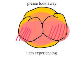 Wheelchair bound;meme time again!i'm more so wanting to do this as a form of expression challenge, but also to just have more random stuff in my art gallery lol Reactions On Twitter Blushing Emoji Covering Eyes Please Look Away I Am Experiencing