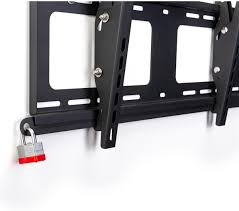 These locking tv wall brackets are used primarily as a theft deterrent. Outdoor Tilt Tv Wall Mount For Monitors Up To 70