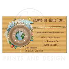 Personalize it with photos & text or purchase as is! Trendy Stripes Travel Agent Business Card