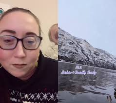 Persimmons and Tanchi labona(boiled pork neck and homini) #chahta4life...