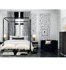 Iron tubing corners with plated brass finish. Cb2 Queen Size Canopy Bed Frame Original Price 700 Design Plus Gallery