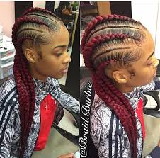 Don T Know What To Do With Your Hair Check Out This Trendy Ghana Braided Hairstyle Feed In Braids Hairstyles Braids For Black Hair Cornrow Hairstyles