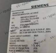 1PCS 6SE01001AC225AA7-Z 2T2A-07400-011BAVIP0 100% tested by DHL or FEDEX