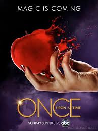 Once Upon A Time An Apple Red As Blood Season 2 Posters For Abc S Once Upon A Time Magic Is Coming Once Upon A Time Abc Tv Shows Great Tv Shows