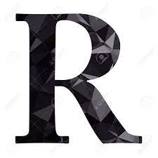 The basic requirement of all these topics is to know about the alphabets and their numbers. Black Alphabet R Polygon Style Creative Design Templates Royalty Free Cliparts Vectors And Stock Illustration Image 50433112
