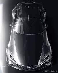mazda vision coupe concept official sketch by ryoma makino makikichi7 cardesign car design carsketch sket car design car design sketch concept car sketch