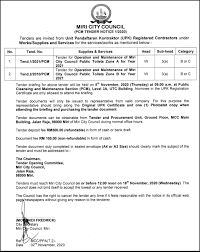 The popularity of etenders is increasing day by day due to many government and private institutions opting for them instead of the traditional tenders. Tender Quotation Notice New Sarawak Tribune Official Fb Facebook
