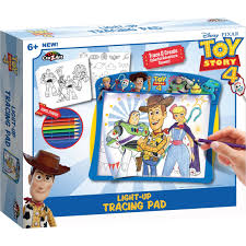 Disney Toy Story 4 Bright Led S Light Up Tracing Pad
