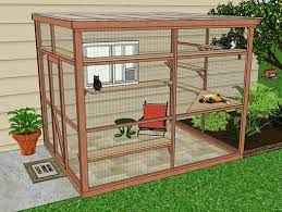 A catio, an outdoor cat enclosure or cat patio, is the purrfect solution to solve the indoor/outdoor dilemma. Diy Catio Plan The Sanctuary Catio Plans With 6x8 And 8x10 Options