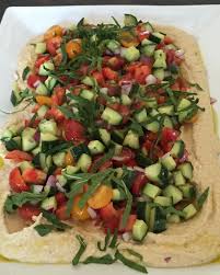 Add the mayonnaise, mustard, dill, salt and pepper. 14k Likes 436 Comments Ina Garten Inagarten On Instagram Israeli Vegetable Salad On Hummus For Lun Israeli Vegetable Salad Vegetable Salad Hummus Salad