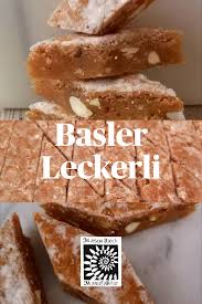 Basler Leckerli Lebensmittel Essen Leckerli Basler Leckerli