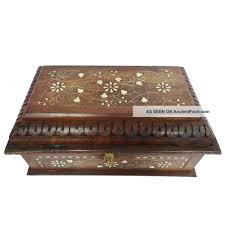 Decorative Wooden Boxes Decorative Vintage Style Medium Wooden Jewelry Box Storage Trunk Mwb3 Decorative Boxes Wooden Jewelry Boxes Wooden Boxes