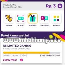 Dengan cara ini anda bisa mendapatkan kuota gratis 1 gb selama 7 hari. Cara Ubah Paket Gaming Menjadi Reguler Axis Mbah Hanif