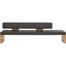 Sitzbank In Holz Leder Dunkelbraun Eichefarben Sitzbank Esszimmer Esstisch Bank Bank Esszimmer