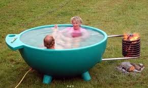 Dutchtub Cannibal Cauldron For Humans Hot Tub Outdoor Outdoor Baths Inexpensive Hot Tubs