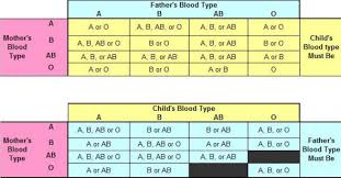 The sports fixture calculator will produce the fixture list using default team names (team 1, team 2, team 3 and so forth), you can enter your own team names if you prefer. Blood Type Chart Child Father Mother Paternity Determination By Blood Type Parents Child
