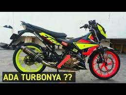 Tentu saja dari sisi tampilan body dan warna. Striping Satria Fu Injeksi Modif