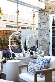 Stunning Modern Coastal Home With Inspiring Details In Corona Del Mar Hanging Chair Outdoor Patio Furniture Sets Patio Swing Chair