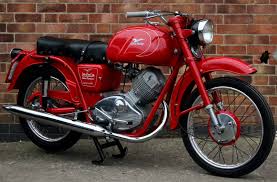 Image result for Red 1952 Motorcycle