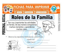 Se trata de una actividad divertida y perfecta para que los niños. Fichas Para Imprimir De La Familia De Sociales Para Ninos De Primero Primaria Buscar Con Google Adivinanzas Y Trabalenguas Fichas Aprendizaje Emocional
