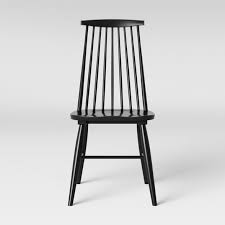Harwich High Back Windsor Dining Chair Black Threshold Windsor Dining Chairs Dining Chairs Black Dining Chairs