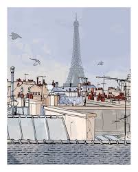 1001 Images Inspiratrices De Dessin De Paysage Magnifique Dessin Paysage Illustration Parisienne Dessin Paysage Urbain