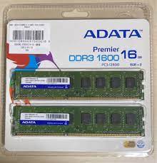 最も完璧な 16GB 台湾製メモリ ADATA pc3-12800 1600 DDR3 PCパーツ - www.vhal.org