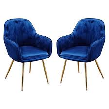 Lara Royal Blue Dining Chair With Gold Legs In Pair Furniture In Fashion In 2020 Blue Velvet Chairs Velvet Dining Chairs Blue Dining Chair