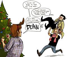 Instead i'll do one only based on beyblade for 30 days this month ( like what i did before but all around kids next door back in march) with the. 14 Christmas Fanart Ideas Supernatural Fan Art Supernatural Fans Supernatural Art