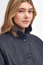 Barbour Beadnell Barbour Wax Jacket Blue BARBOUR Beadnell Wax Jacket Navy  Dale
