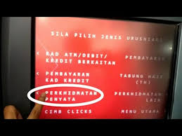 Dan bagi pengguna cimb, boleh aktifkan kad debit cimb guna cimb clicks melalui cara yang telah dikongsikan di awal artikel ini tadi. Cara Semak Penyata Mini Bank Cimb Atm Cash Deposit Mesin Cimb Bank Youtube