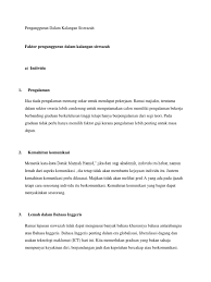 Timbulnya radikalisme di kalangan mahasiswa. Pengangguran Dalam Kalangan Siswazah