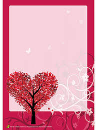 Papier A Lettre Saint Valentin A Imprimer Sur Hugolescargot Lettre Saint Valentin Papier A Lettre Papier A Lettre Imprimable