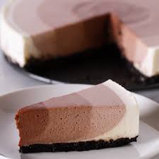 Chocolate Ripple Cheesecake Recipe By Tasty Video Recipe Video Desserts Food Cheesecake Recipes
